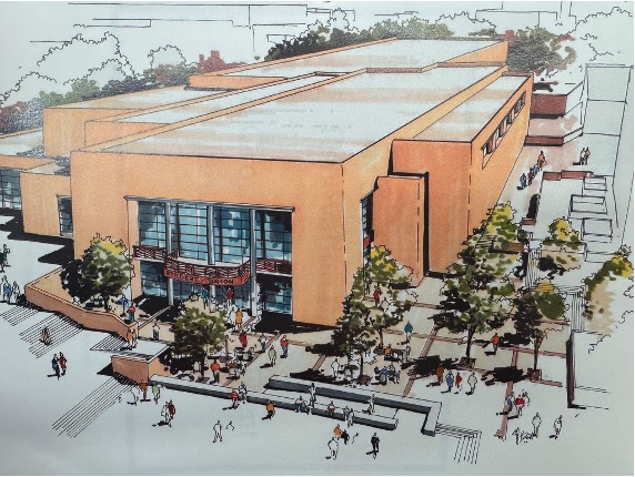 architectural drawing of the sub renovation